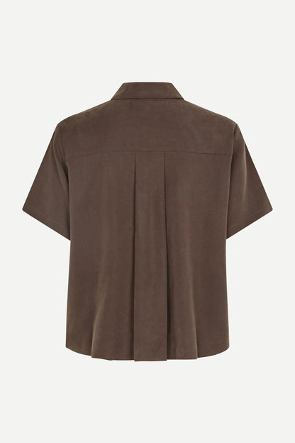 Samsøe Samsøe - Mina ss shirt - Mulch