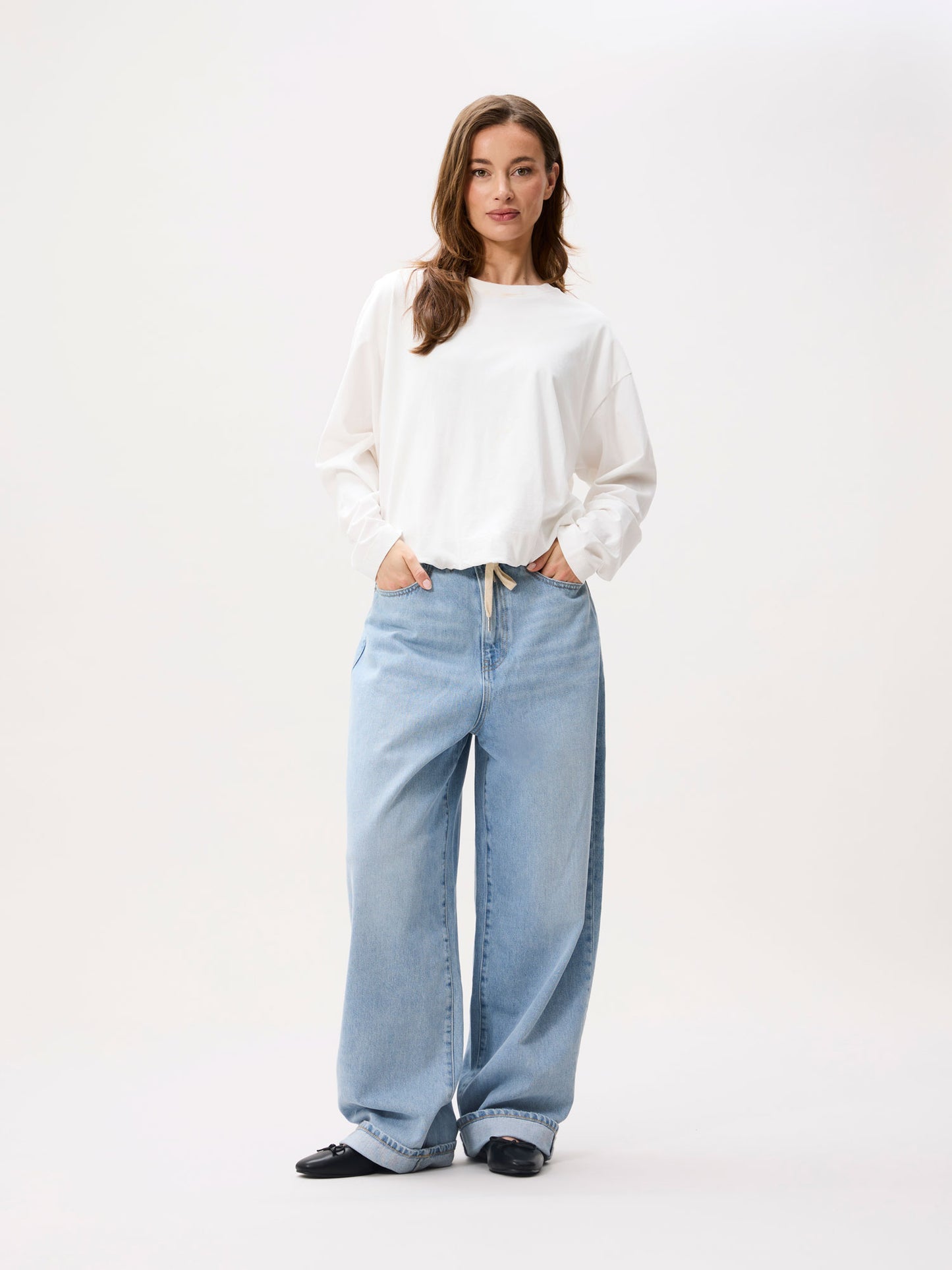 Catwalk Junkie - Tuck in long sleeve - Off white