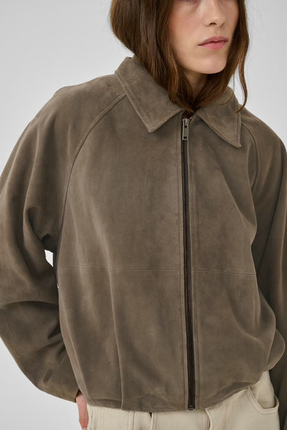 My Essential Wardrobe - MWPetra Suède jas