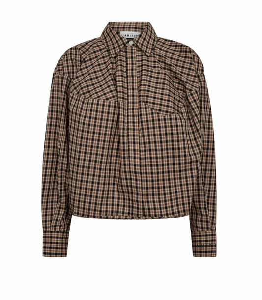 Haute L’Amitié - Sophie Check Shirt - Dessert