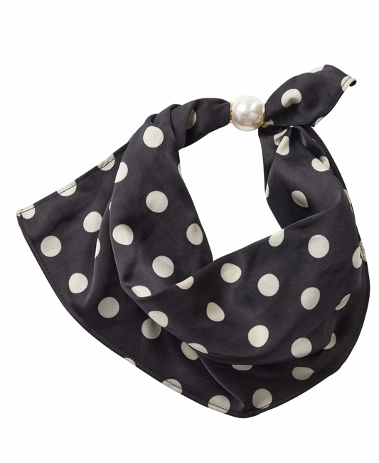 Co’Couture - PearlCC Scarf - Black - Pearl