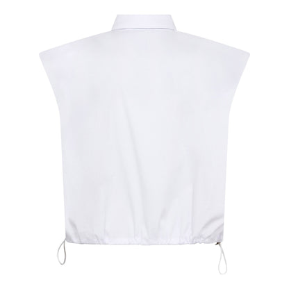 Co’Couture - ElaraCC Pleat SS Shirt