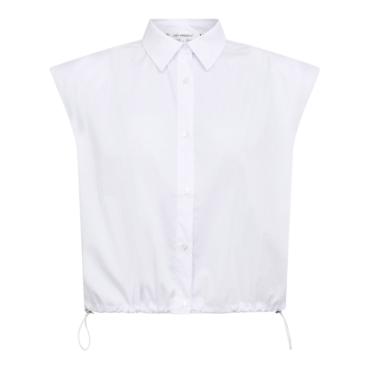 Co’Couture - ElaraCC Pleat SS Shirt