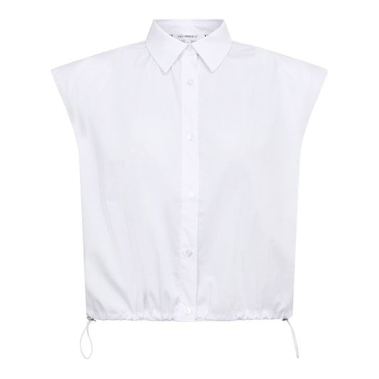 Co’Couture - ElaraCC Pleat SS Shirt