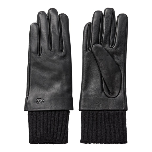 Co’Couture - EdmundCC Leather Gloves - Black