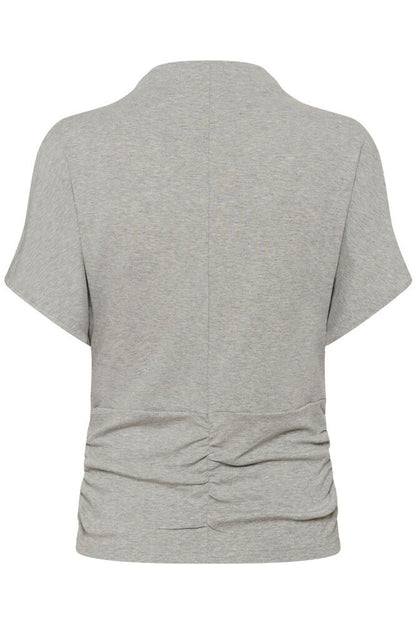 My Essential Wardrobe - NuptiMW Blouse - Light Grey Melange