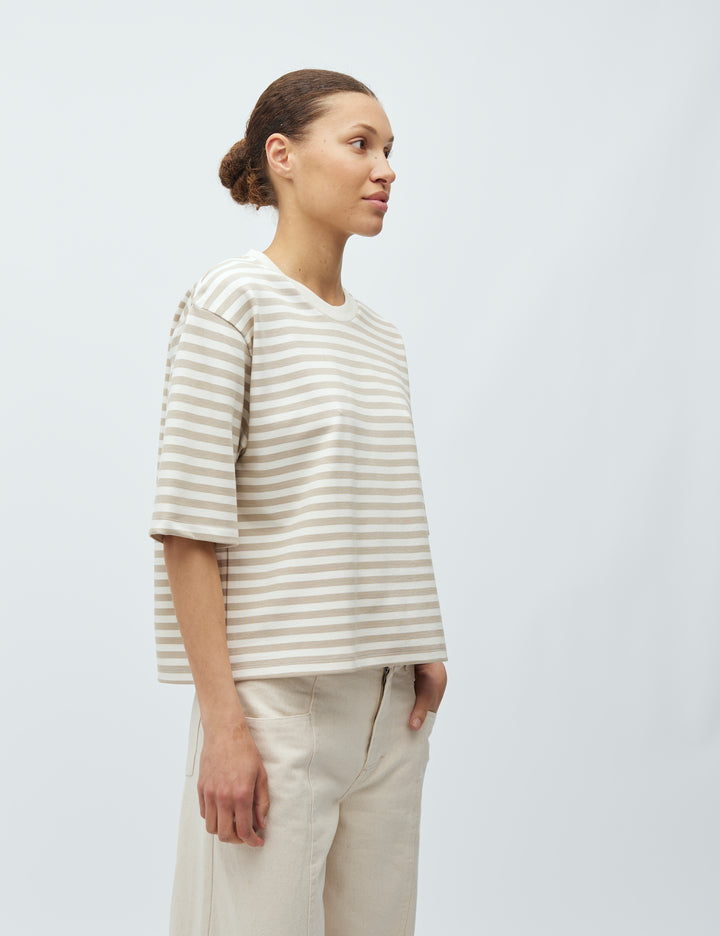 MbyM - Emrys-M T-shirt - Island Fossil Sugar