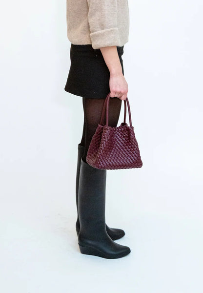 HVISK - Lily Braided - Deep Burgundy