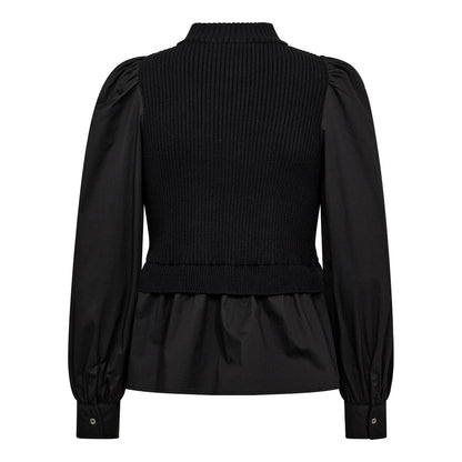 Co’Couture - ElisabethCC Mix Zip Knit
