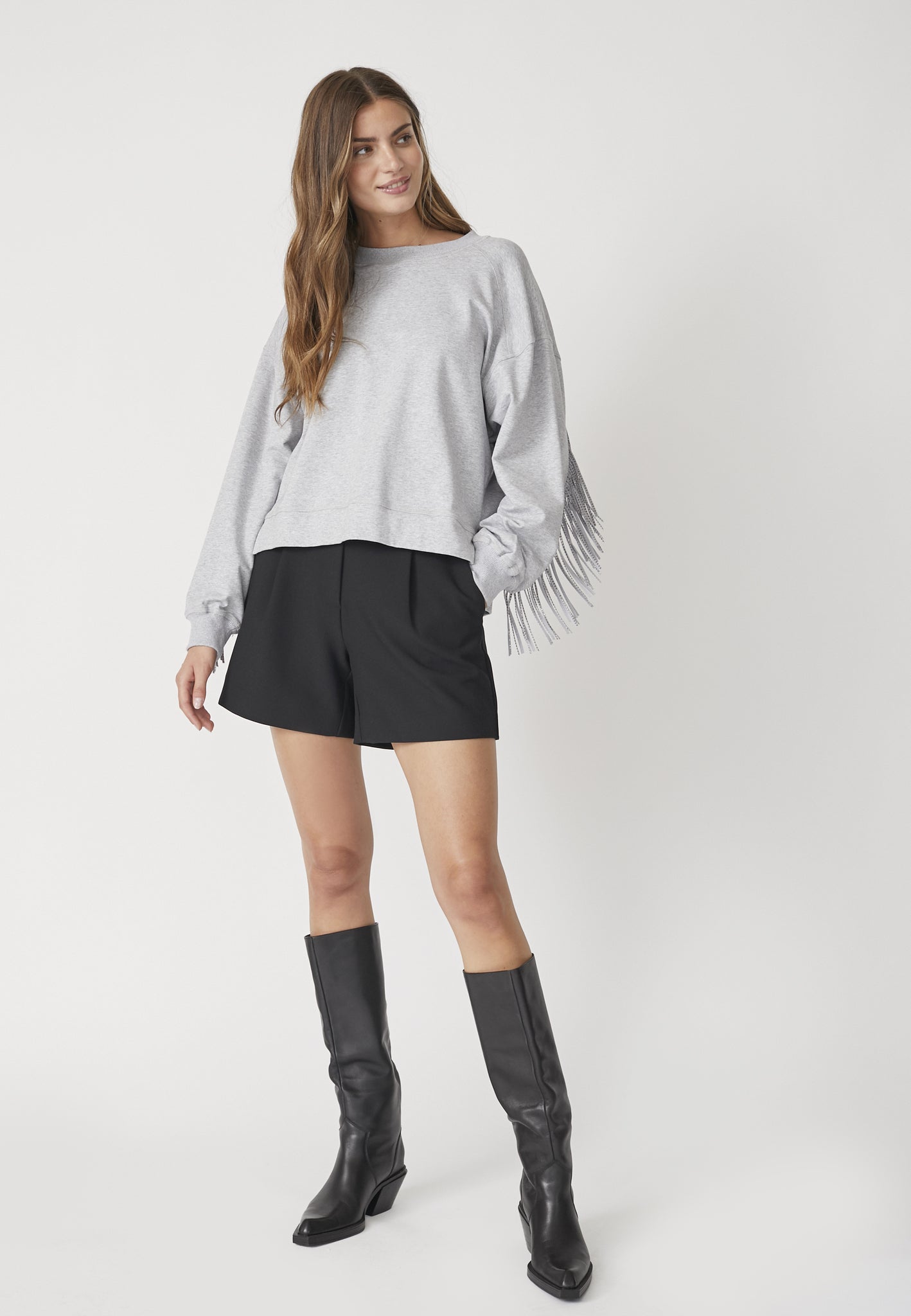 Co’Couture - VolaCC Crop Pleat Shorts