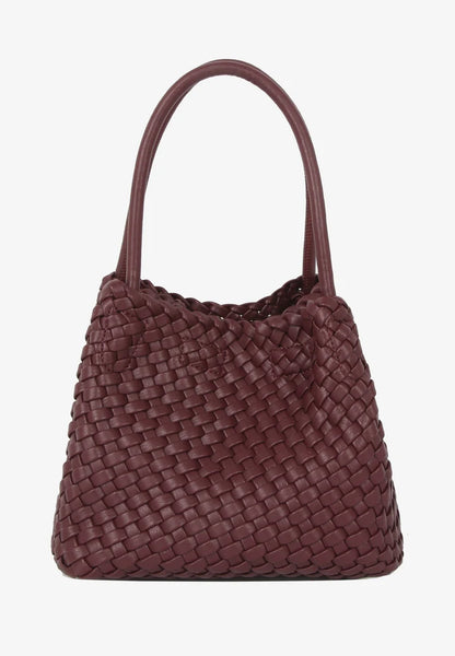HVISK - Lily Braided - Deep Burgundy