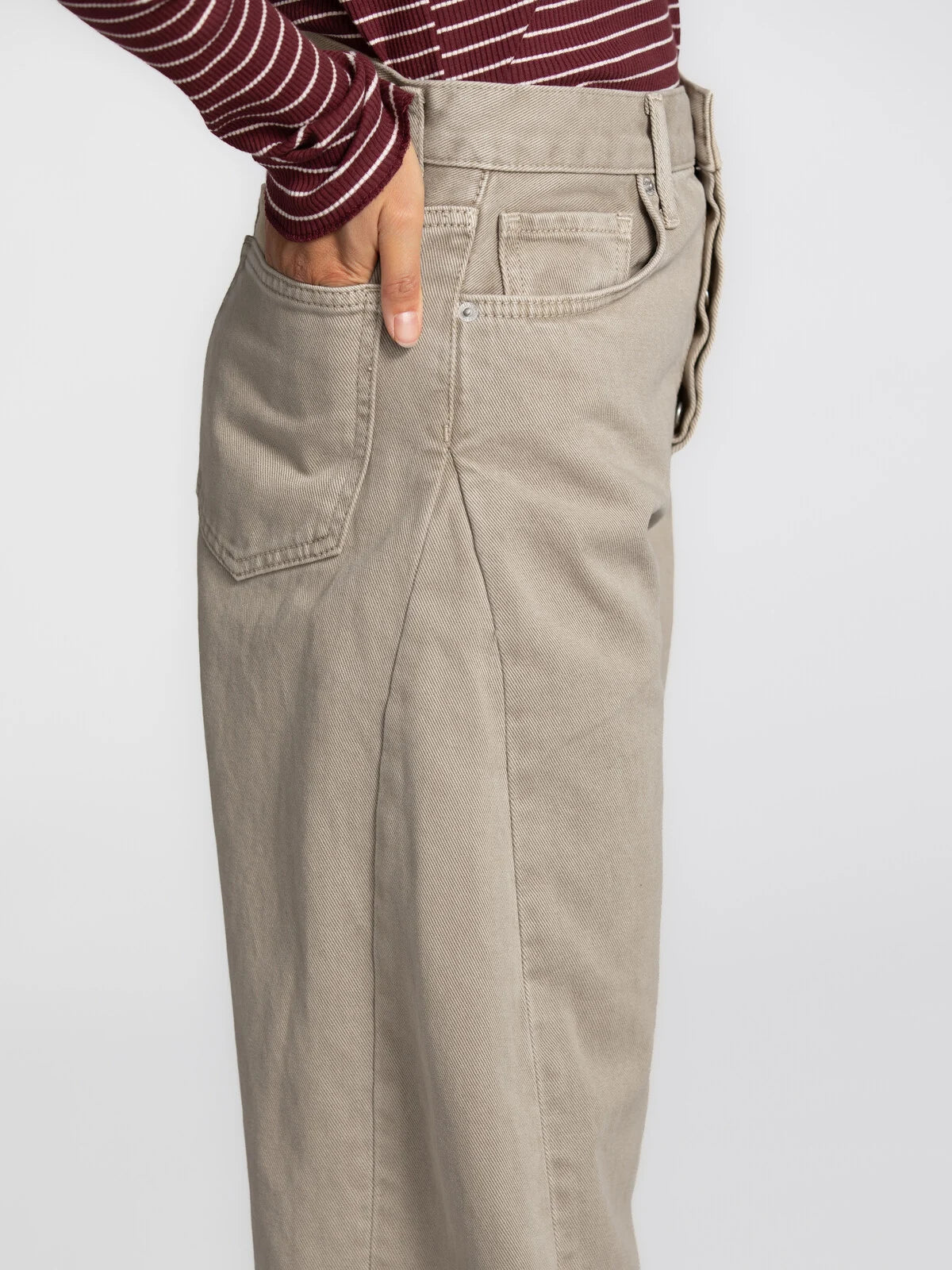 Les Soeurs - Meryl Balloon Colored Twill Trousers
