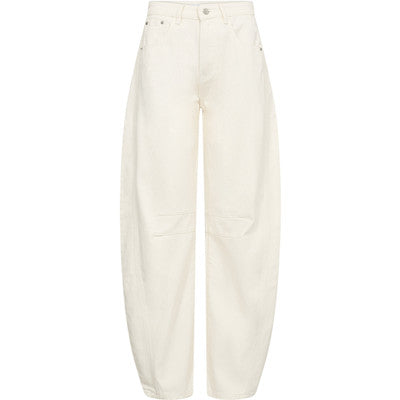 Haute L’Amitié - Drew Barrel Panel Jeans White