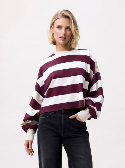 CATWALK JUNKIE. - Oversized striped long sleeve
