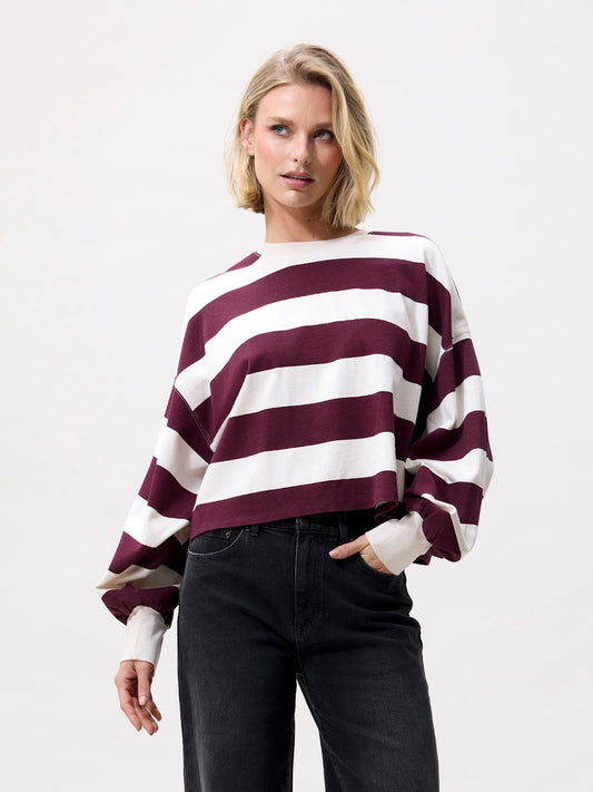 CATWALK JUNKIE. - Oversized striped long sleeve