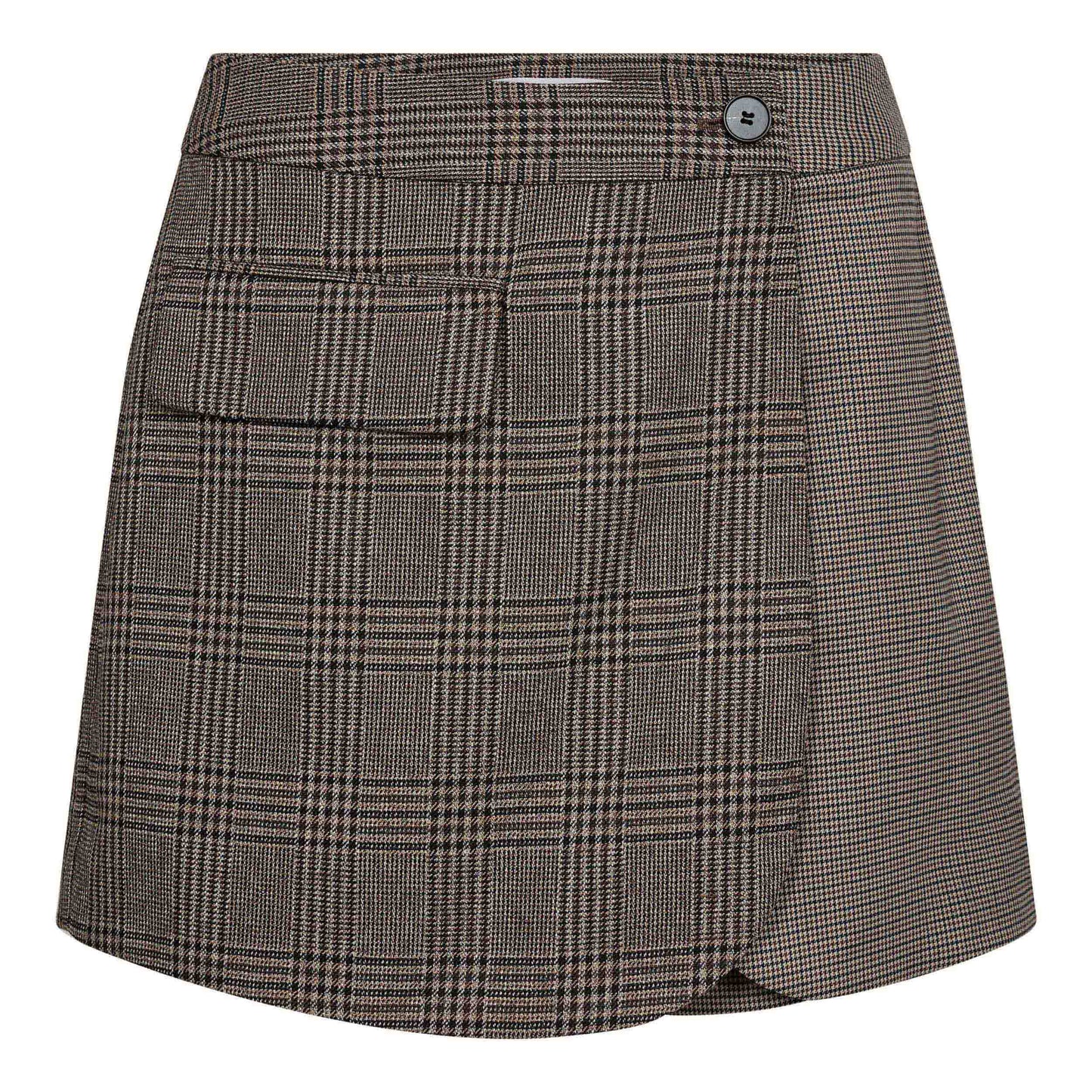 Co’Couture - VeyaCC Check Wrap Skort