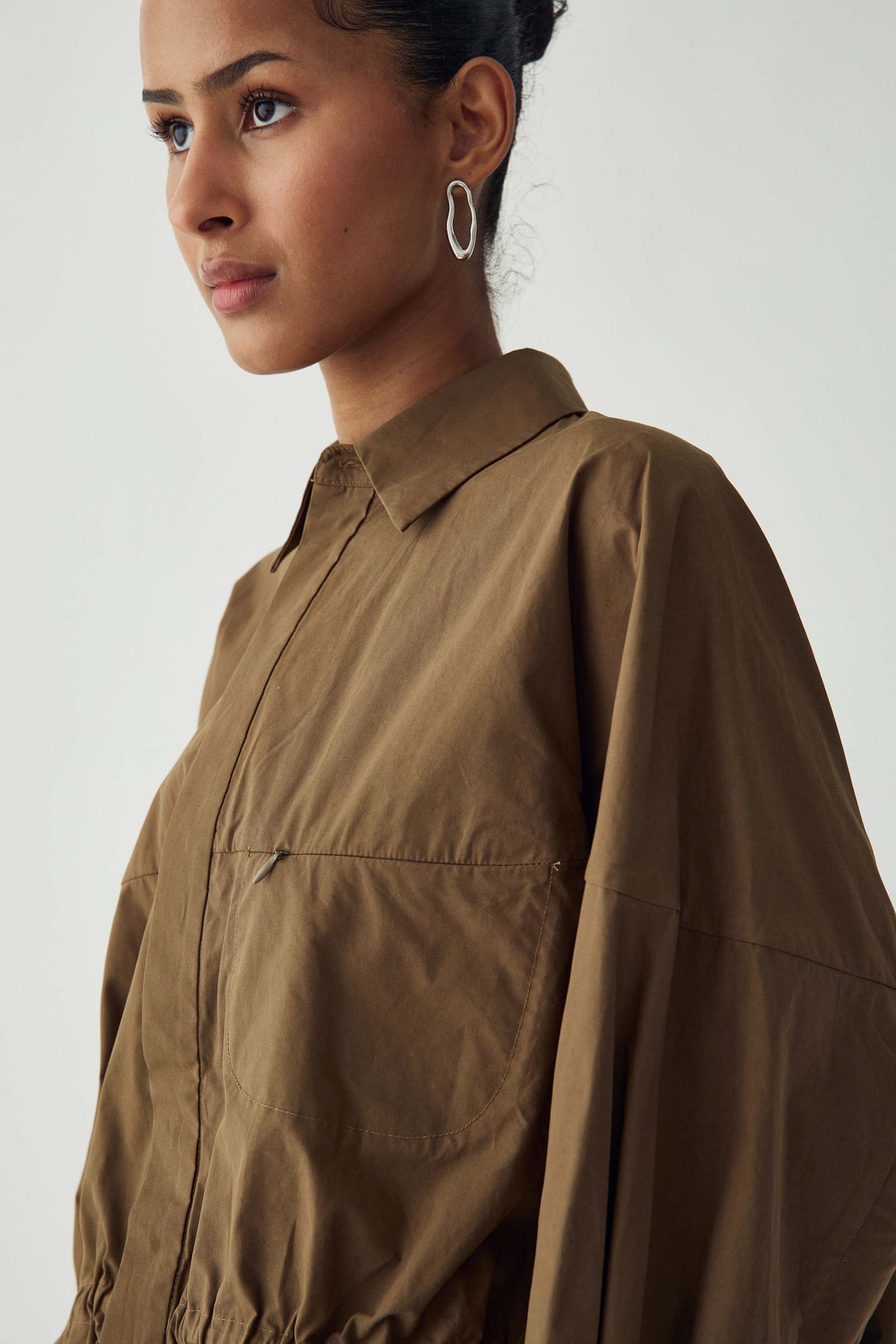 NOELLA - N-Natali Shirt - Breen