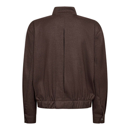 Co’Couture - SinaCC Pin Jacket - Dark Brown