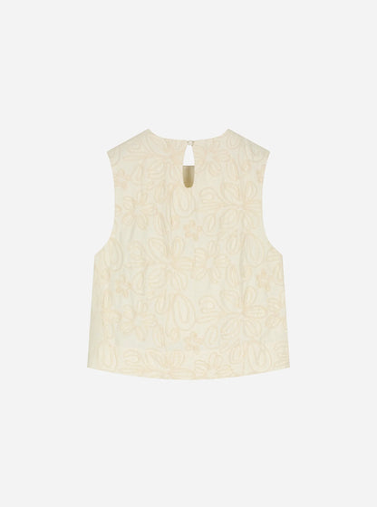 Nous Sommes Label - L Mira SL Top - Off White