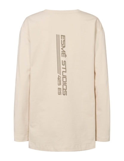 Esmé Studios - ESDora LS Boxy T-shirt GOTS