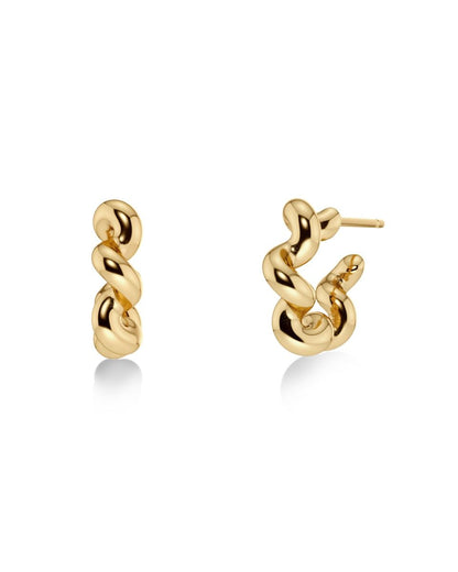 EDBLAD - Spiral Hoops S Gold
