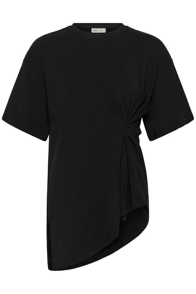 My Essential Wardrobe - MWNupti Drape Tee - Black