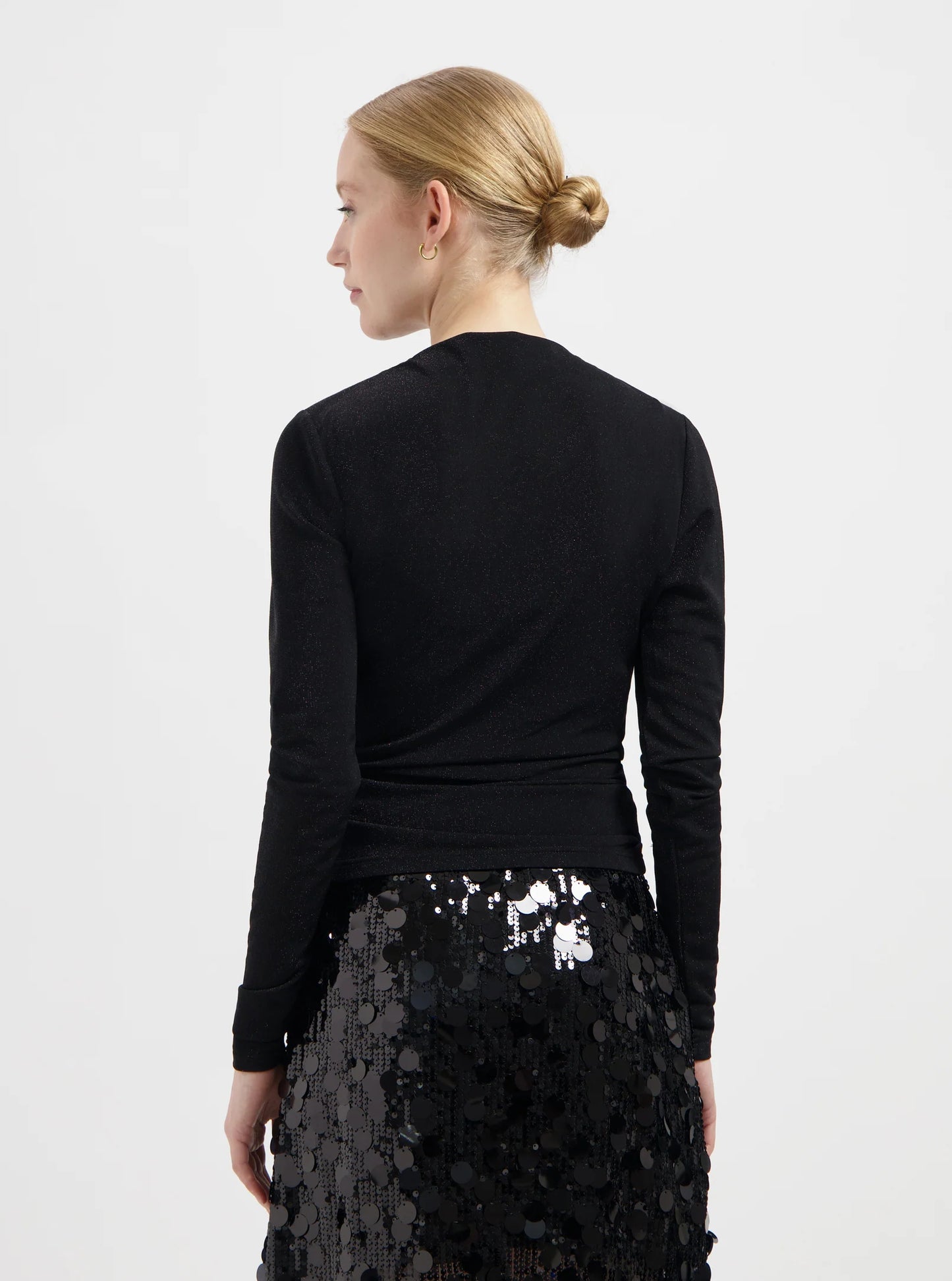 NOUS SOMMES LABELS - Edie LS Glitter Top