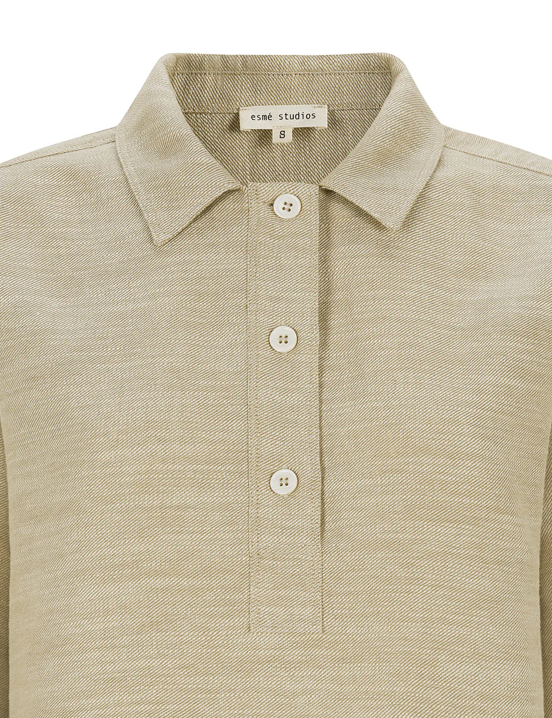 Esmé Studios - ESKaya Boxy Blouse - Brownie Mélange