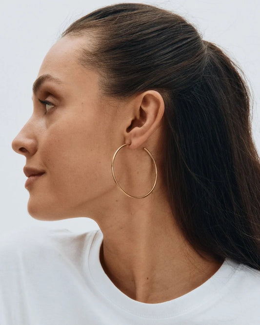 EDBLAD - Hoops Earrings Gold Large
