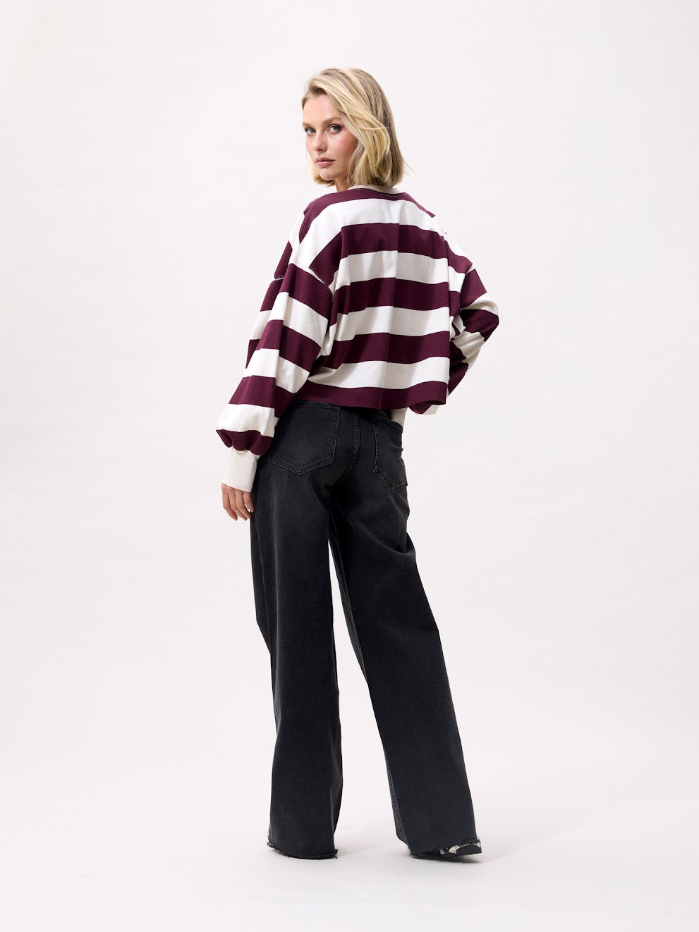 CATWALK JUNKIE. - Oversized striped long sleeve
