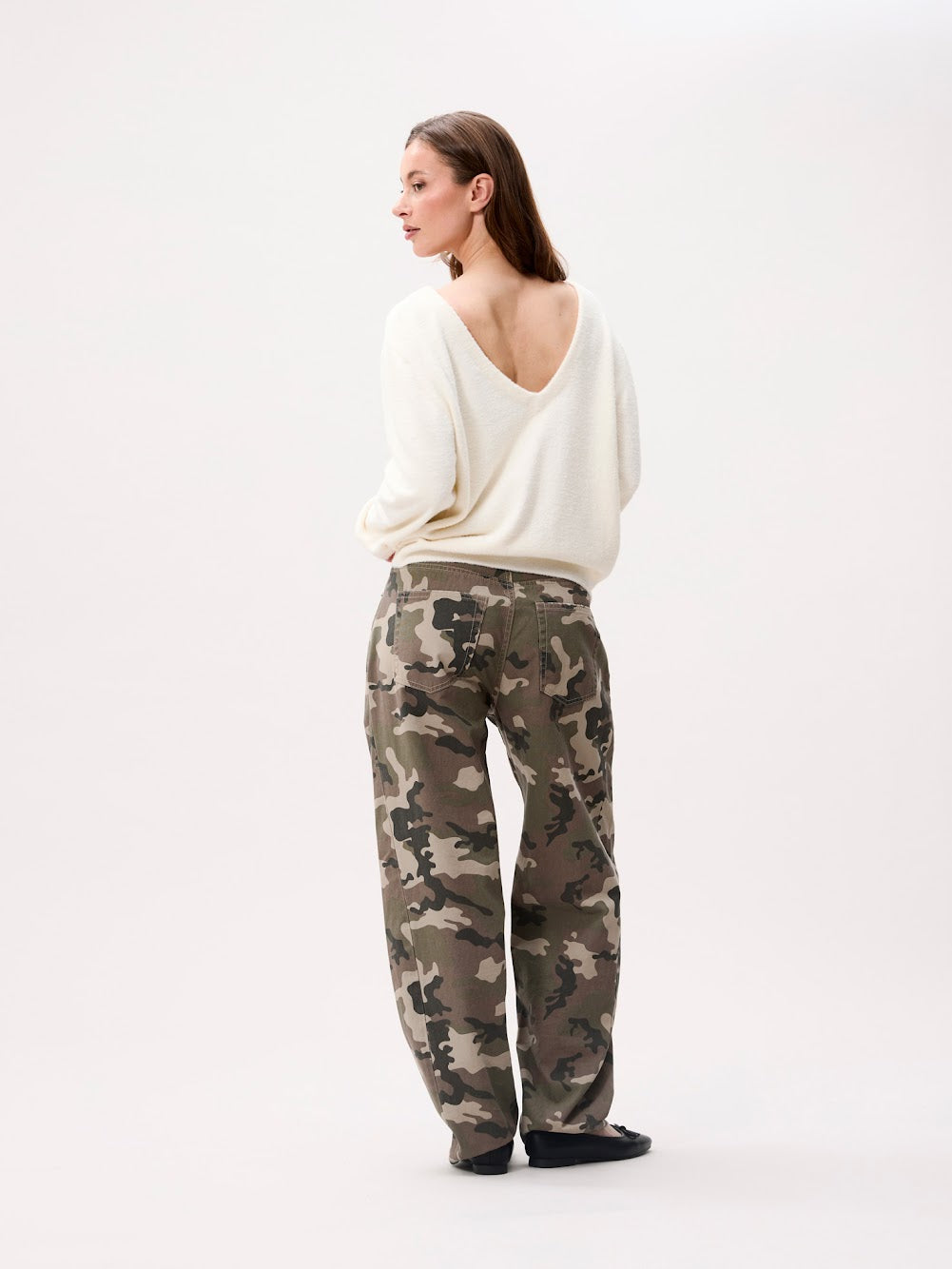 CATWALK JUNKIE. - Super barrel fit camo jeans