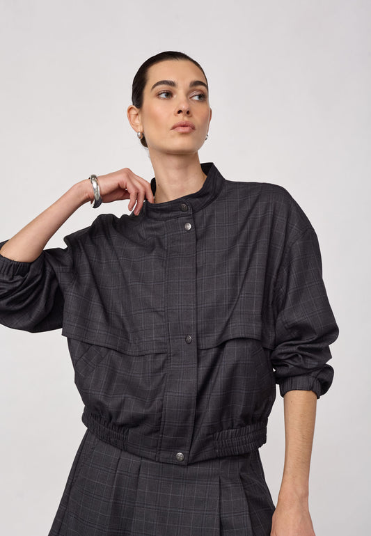Co’Couture - Eloracc Check Jacket