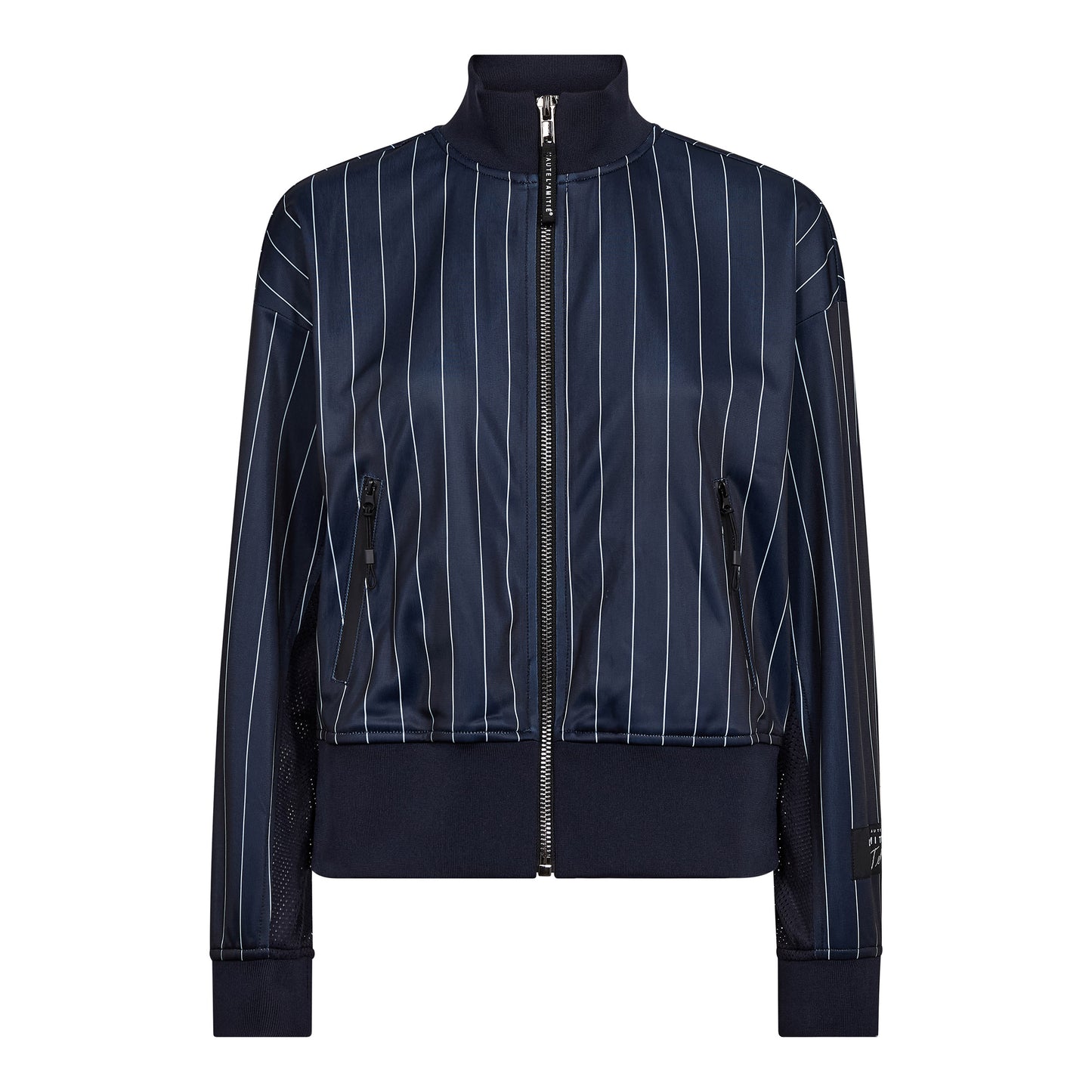 Haute L’Amitié - Pin Stripe Zip Sweat