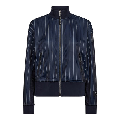 Haute L’Amitié - Pin Stripe Zip Sweat