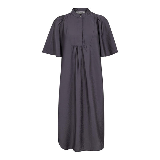 Co’Couture - CallumCC Volume SS Midi Dress - Ink