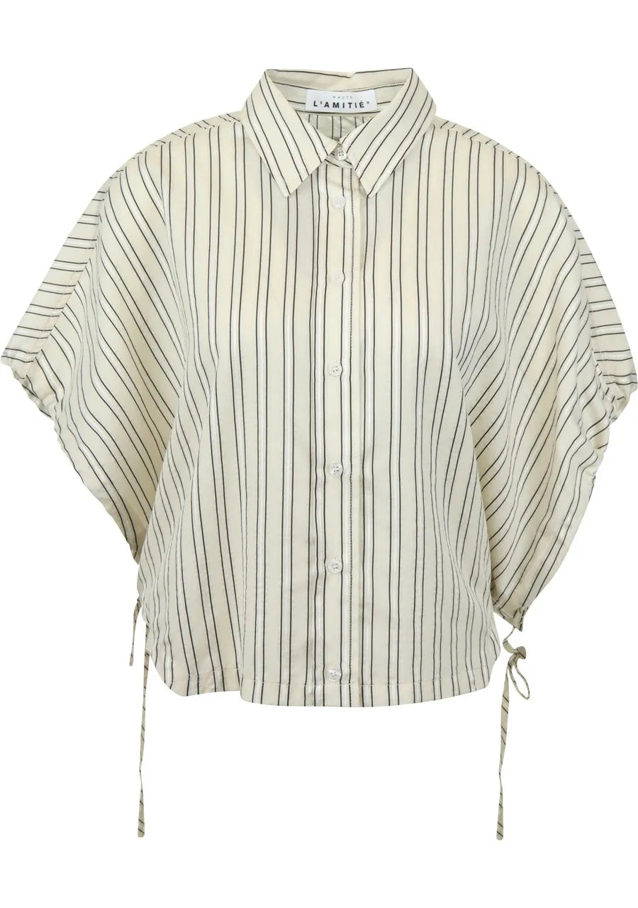 Haute L’Amitié - Stripe String Tie Shirt