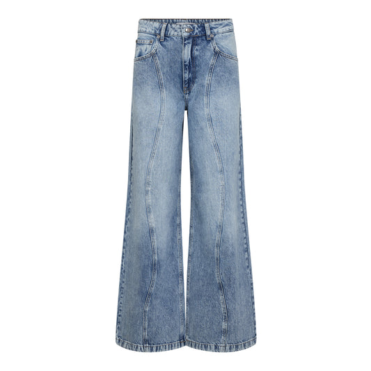 Co’Couture - BowieCC Wave LL Jeans Fade Denim