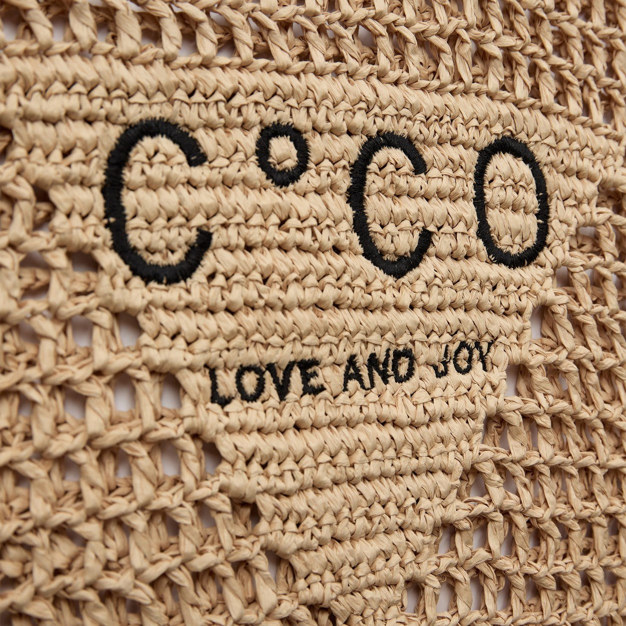 Co’Couture - CocoCC Straw Bag