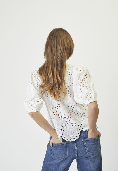 Co’Couture - NayaCC Anglaise SS Shirt
