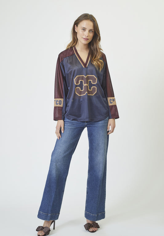 Co’Couture - TreyCC Logo Blouse