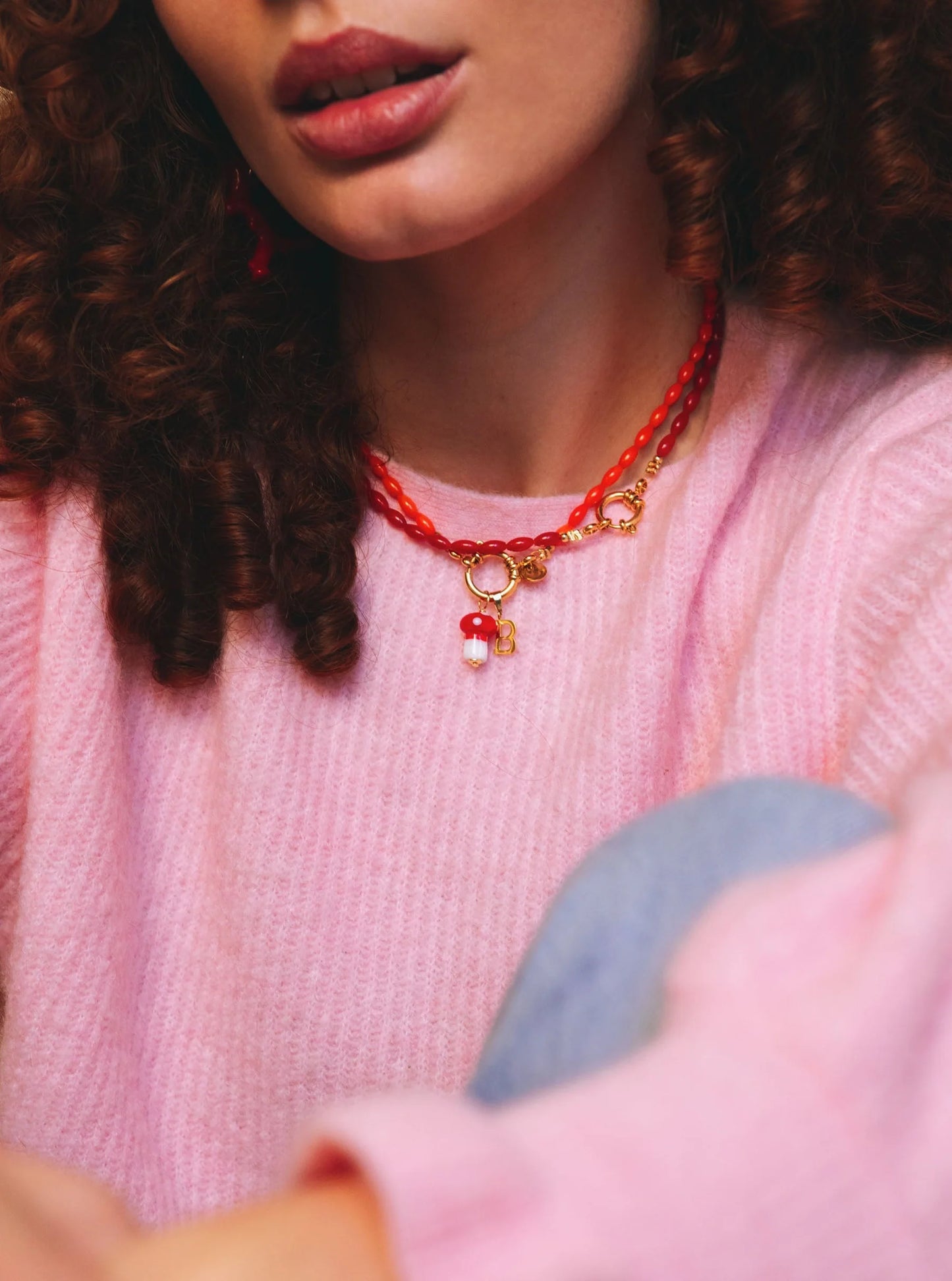 Bonnie Studios - Tommy Coral Necklace