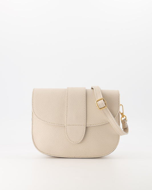 Crossbody tas Maan Cream