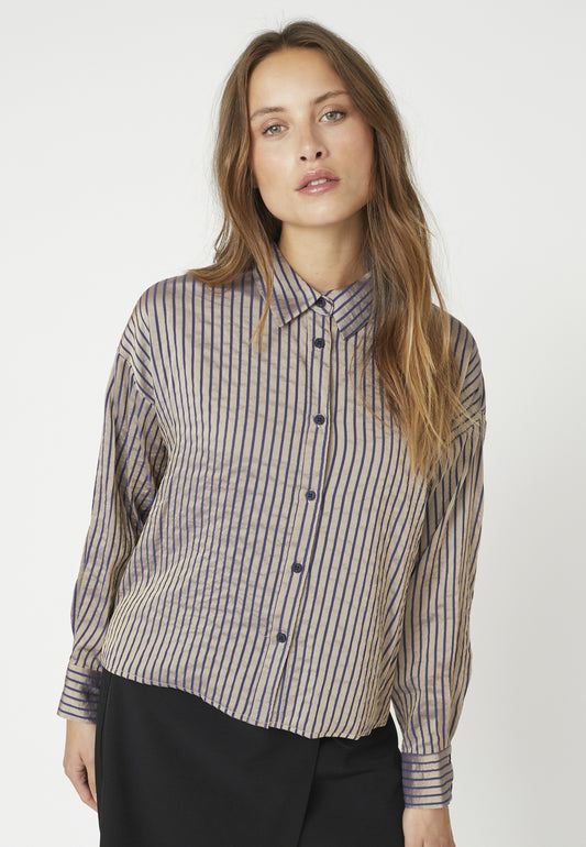 Co’Couture - CalviaCC Stripe Shirt