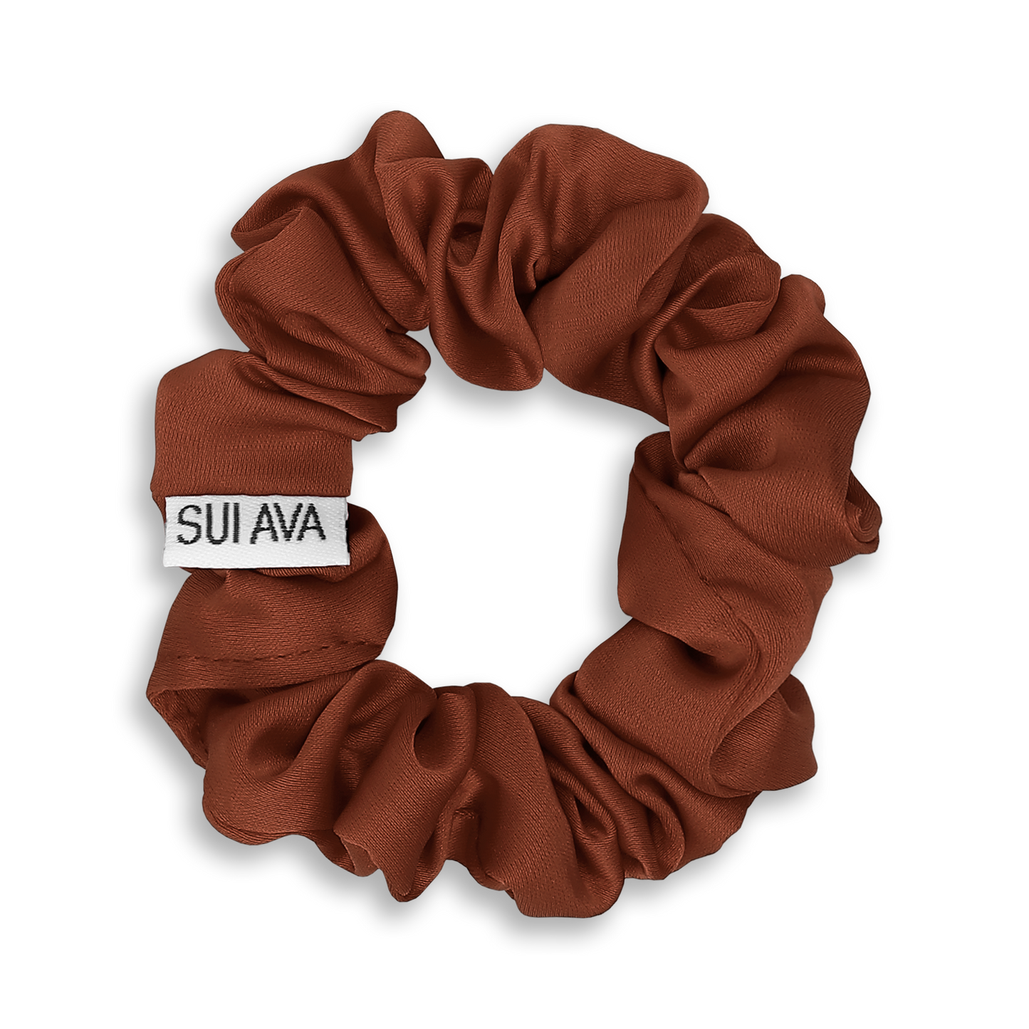 SUI AVA - Ruched Ribbon Scrunchie Yellow Middle