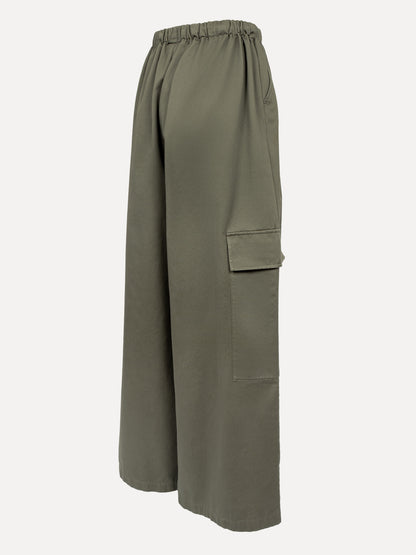 Les Soeurs - Camelia Cargo Broek - Khaki – foto 4
