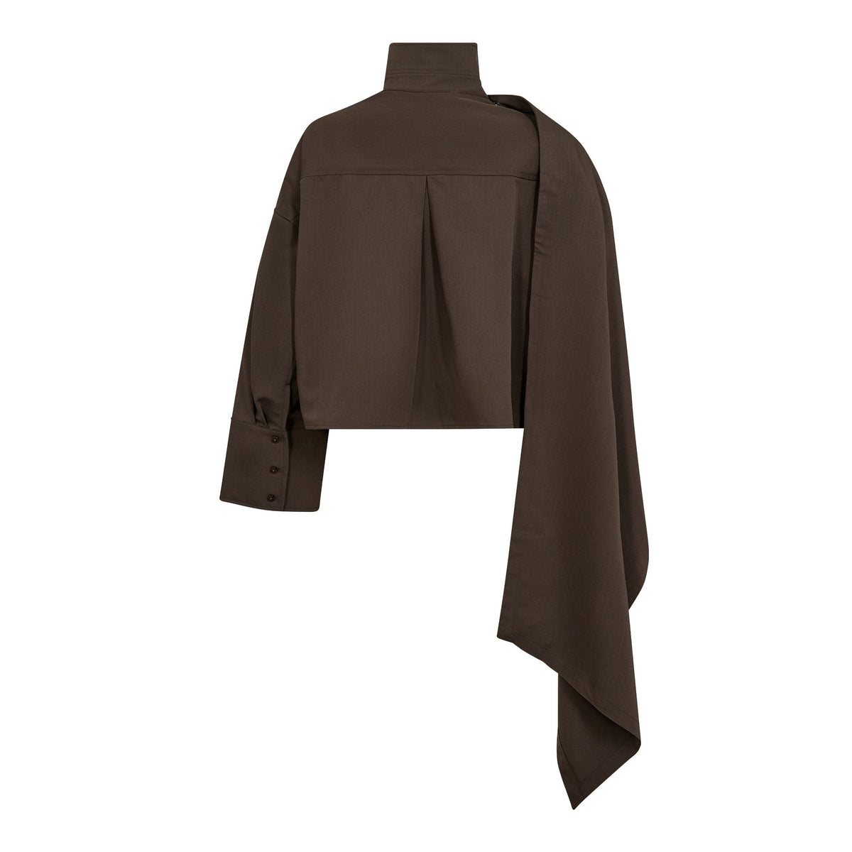 Co’Couture MelvaCC Cape Shirt Brown – foto 9