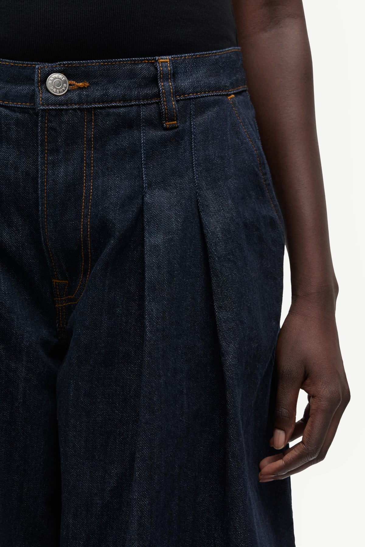 Samsøe Samsøe - Saharper Jeans Pleat 16141 - Ink