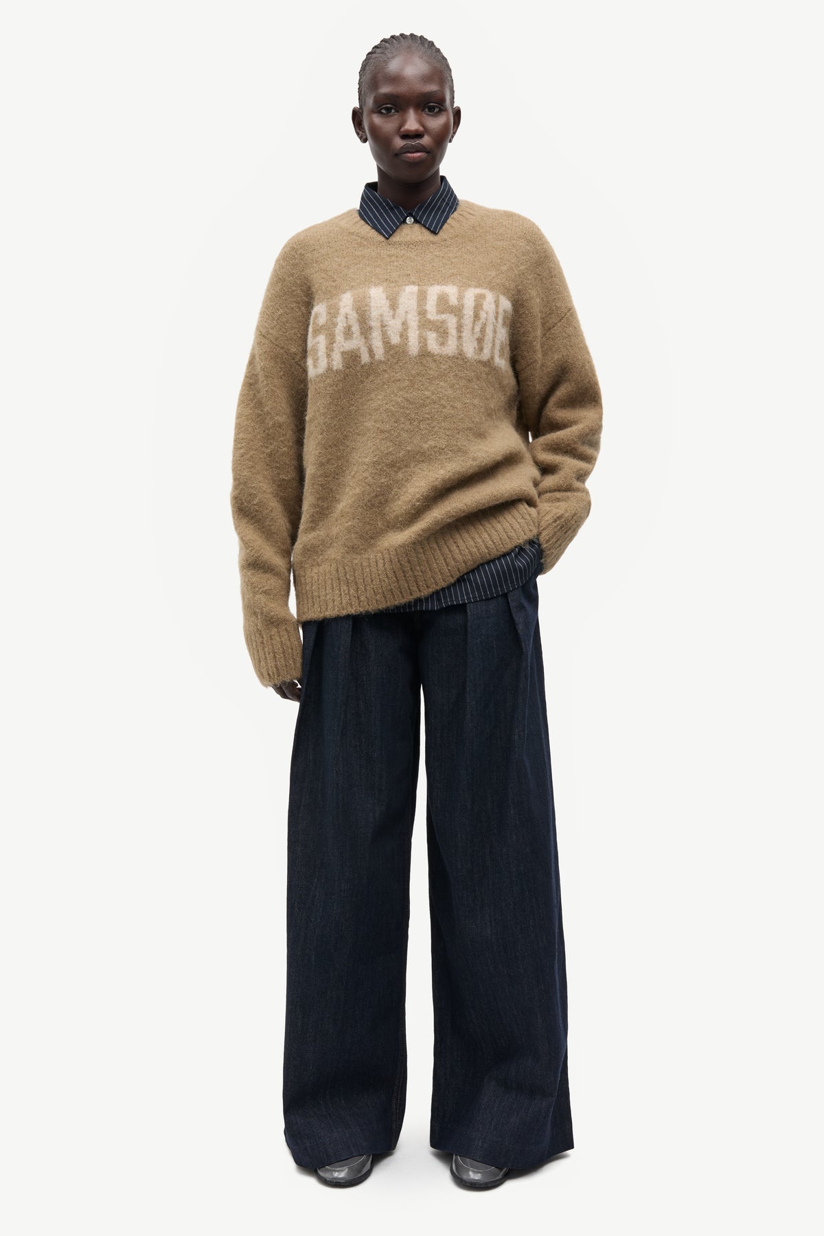 Samsøe Samsøe - Saharper Jeans Pleat 16141 - Ink